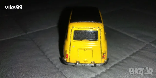 Renault 4 - Welly 52362 - Мащаб 1:60, снимка 3 - Колекции - 48703397