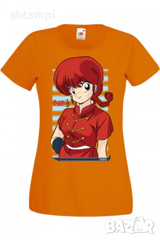 Дамска тениска Ranma Saotome,Анимация,игра,Празник,Повод., снимка 8 - Тениски - 38073840