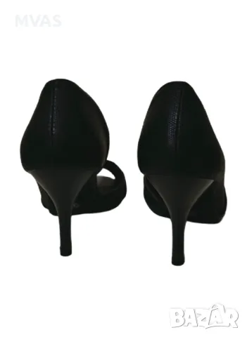 Нови официални черни обувки на среден ток 37 размер, снимка 4 - Дамски елегантни обувки - 50377416