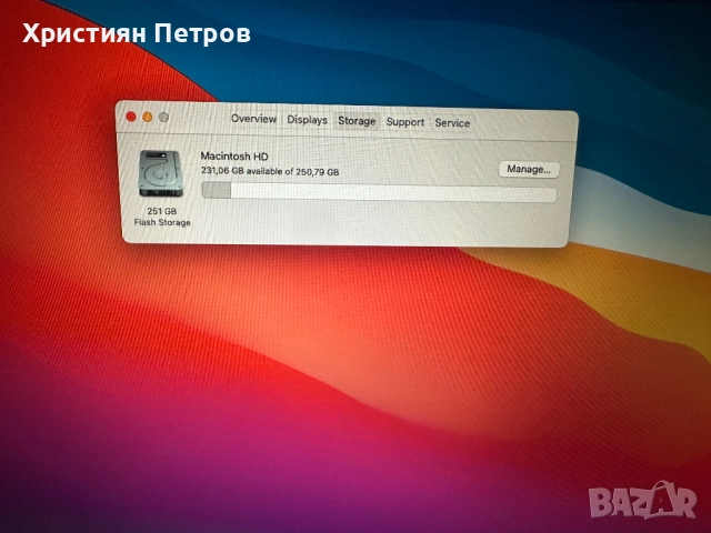 КАТО НОВ ! MacBook Air (13-инчов, early 2014) - i5 - SSD 256GB - A1466, снимка 6 - Лаптопи за работа - 51572910