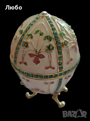 Кутии за бижута - Яйце тип"Фаберже" - различни модели и цвят!, снимка 6 - Други - 54230761