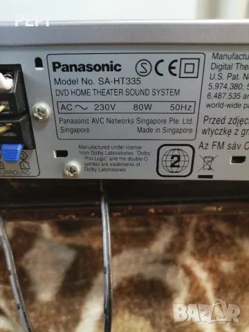Рсийвър Panasonic, снимка 8 - Ресийвъри, усилватели, смесителни пултове - 49311764