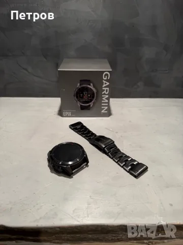 КАТО НОВ Garmin Fenix 8 Pro 51 mm + titanium bracelet