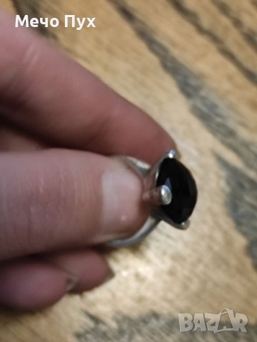 Сребърен пръстен (102), снимка 7 - Пръстени - 39722327