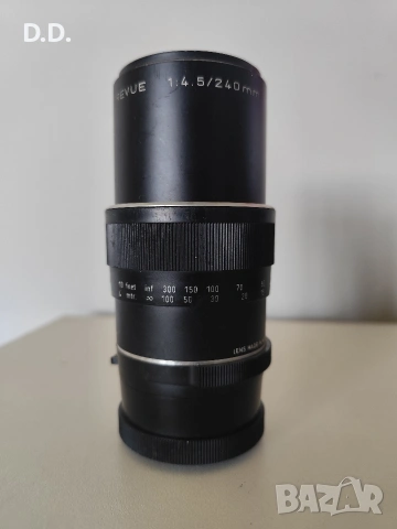 Обектив Revue 240mm F4.5 (М42 резба)