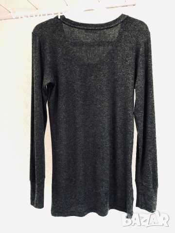 Нежна блуза,трикотажен рипс,HEMA, снимка 4 - Блузи с дълъг ръкав и пуловери - 30464746