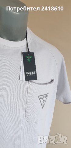 GUESS Cotton Mens Size M НОВО! ОРИГИНАЛ! Мъжка Тениска!, снимка 2 - Тениски - 44163522