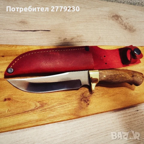 Нож ръчна изработка на Майстор П.Неделев Нов, снимка 12 - Ножове - 50885874