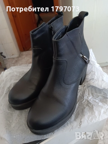 Дамски боти LUMBERJACK 100% кожа, снимка 3 - Дамски боти - 52158564