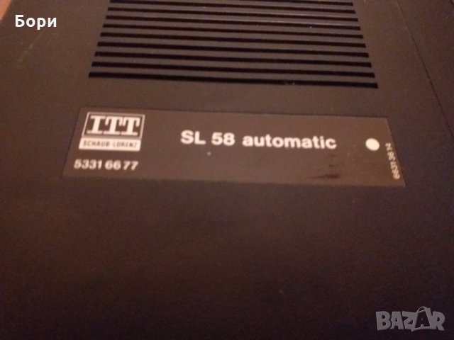 ITT Schaub Lorenz Sl 58 automatic касетофон, снимка 9 - Радиокасетофони, транзистори - 29465829