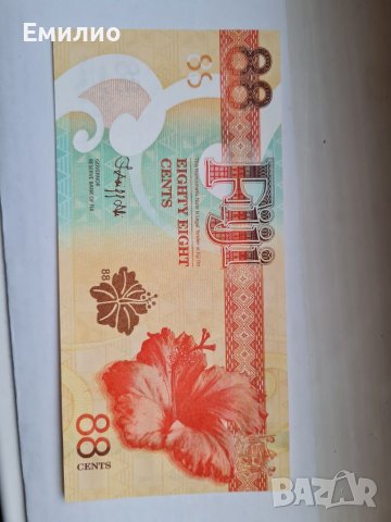 FIJI 🇫🇯 88 CENTS 2022 год. UNC 