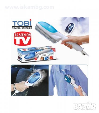 TOBI - ПОРТАТИВЕН УРЕД ЗА ГЛАДЕНЕ И ПОЧИСТВАНЕ С ПАРА - код 0533, снимка 2 - Ютии - 34078396