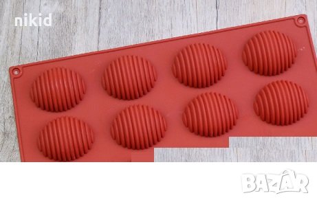 3D 8 големи релефни яйца яйце пчелна каца силиконов молд форма фондан шоколад тесто гипс, снимка 2 - Форми - 30263741