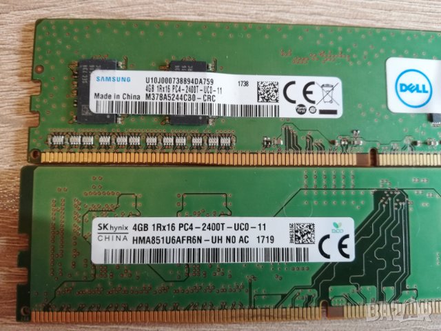 RAM DDR4 4GB PC4 2400mhz 2133mhz за настолен компютър, снимка 2 - RAM памет - 39397696