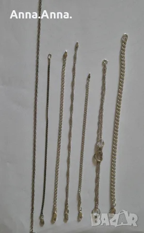 Сребърни гривни, снимка 2 - Гривни - 56341574