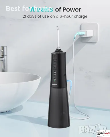 Зъбен душ с 9 накрайника Vimmk, снимка 3 - Други - 49843007