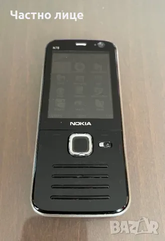 Телефон Nokia N78, снимка 4 - Nokia - 49795846