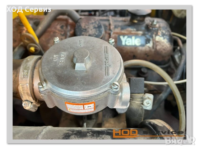 Газокар Yale GP15, снимка 5 - Подемници - 51352837