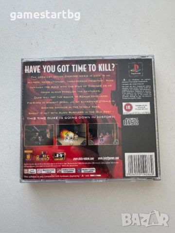 Duke Nukem: Time to Kill за PS1, снимка 2 - Игри за PlayStation - 54327028