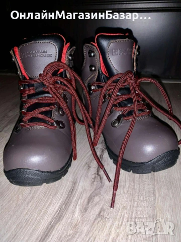 Детски оригинални обувки Mountain Warehouse IsoDry + Vibram, снимка 3 - Детски обувки - 54255094