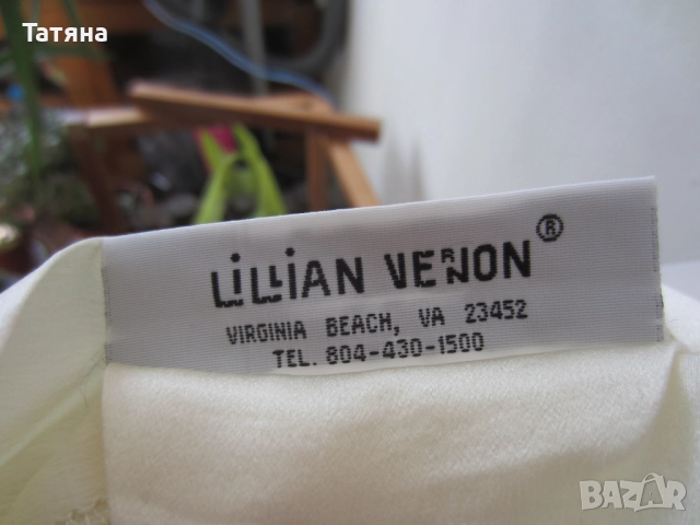 пижама ест.коприна/сатен/ –унисекс- VIRGINIA  BEACH;   ХАЛАТ- LILIAN  VENON  ;БЕЛЪО, снимка 7 - Бельо - 22121947