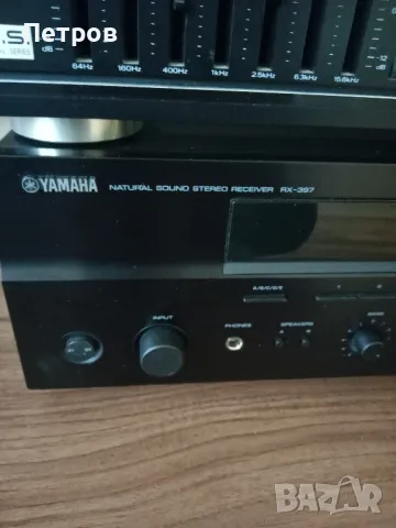 Усилвател-ресийвър Yamaha RX-397, снимка 4 - Ресийвъри, усилватели, смесителни пултове - 50386114