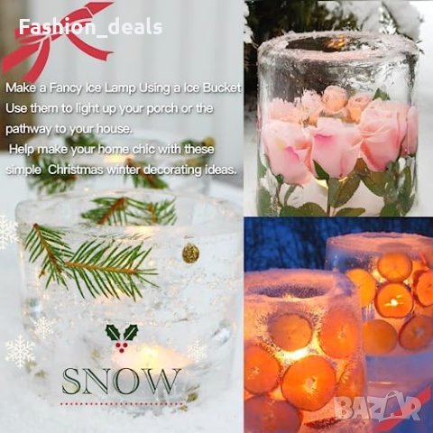 Нова Кофа за лед Шампанско Вино Коктейли Парти Декорация Дом, снимка 3 - Други стоки за дома - 42441494