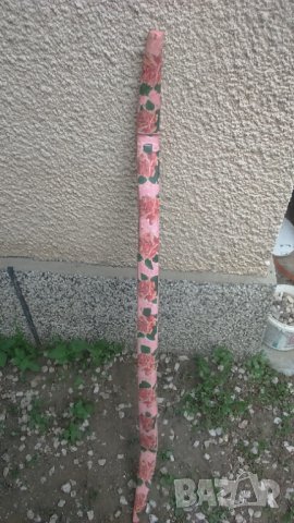 Дървена Кобилица за носене на вода ,изрисувана с цветя 💐 , снимка 3 - Декорация за дома - 29251764