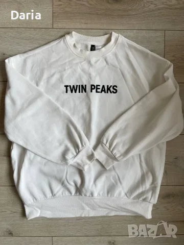 Суичър H&M с графичен принт Twin Peaks