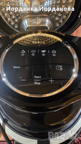 Мултикукър Tefal cook 4 me touch+запичащ капак Tefal, снимка 5 - Мултикукъри - 52019496