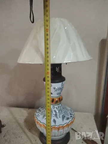 Стара настолна лампа, снимка 4 - Настолни лампи - 47554582