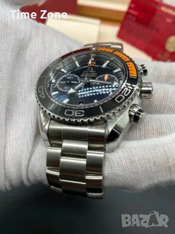 Omega Seamaster Planet Ocean 600M Chronograph 45mm Steel Black Dial Ceramic Различни Варианти, снимка 10 - Мъжки - 48000419