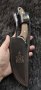 Ловджийски нож  със специална кания / Ръчна изработка, снимка 2