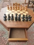 Поръчково изработен дървен шах , снимка 7