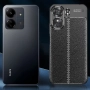 Xiaomi Redmi 13C / Poco C65 4G Удароустойчив Litchi Skin Калъф и Протектор, снимка 6