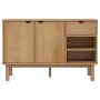 vidaXL Сайдборд OTTA, 114x43x73,5 см, борово дърво масив, снимка 3