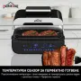 Мултифункционален грил-фритюрник HOMELUX 6в1 с горещ въздух, 1700W, Дигитален сензор, 12 програми, L, снимка 3
