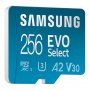 Карта памет Samsung - EVO Select, 256GB, SDXC, Class10, (нови) неразопаковани, снимка 1 - Карти памет - 39260962