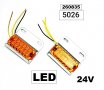 Габарит Тир LED 24v -Оранж.(2бр.) -5026, снимка 2