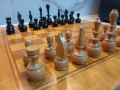 Шах с дървени фигури, снимка 4
