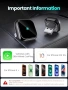 Нов Apple CarPlay безжичен адаптер USB Type-C Plug Play iPhone кола телефон връзка, снимка 7