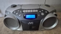 Радиокасетофон JVC RC-EX36S MP3 Stereo Radio Cassette Recorder Tuner/CD/Tape, снимка 1