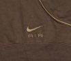 Nike AIR Fleece Hoodie оригинално горнище M Найк спорт суичър, снимка 3