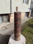 Стара дървена буталка,бучка, снимка 1