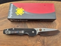 Сгъваем нож Spyderco Smock M390DLT, снимка 3