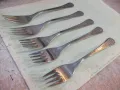 Лот от 5 бр. вилици "Перла" от завод "П.Денев-Габрово", снимка 3