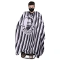 Професионална фризьорска престилка BARBERSHOP – Зелено райе 3772, снимка 5