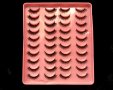 3D изкуствени мигли тип котешко око 20 чифта в кутия + пинсета и четка код FT04, снимка 2