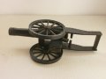 Стара  Метална  Настолна Запалка - Оръдие, Топ - Работи , снимка 6