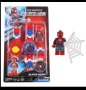 Спайдърмен Spiderman лего детски часовник конструктор с човече
